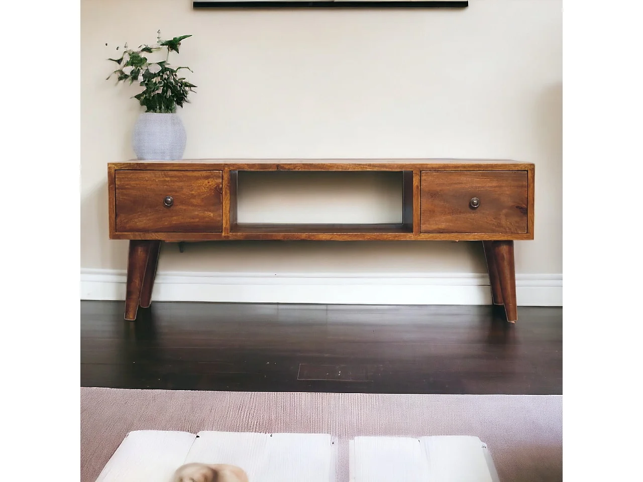 Artisan Furniture Solid Wood Classic Chestnut Coffee Table
