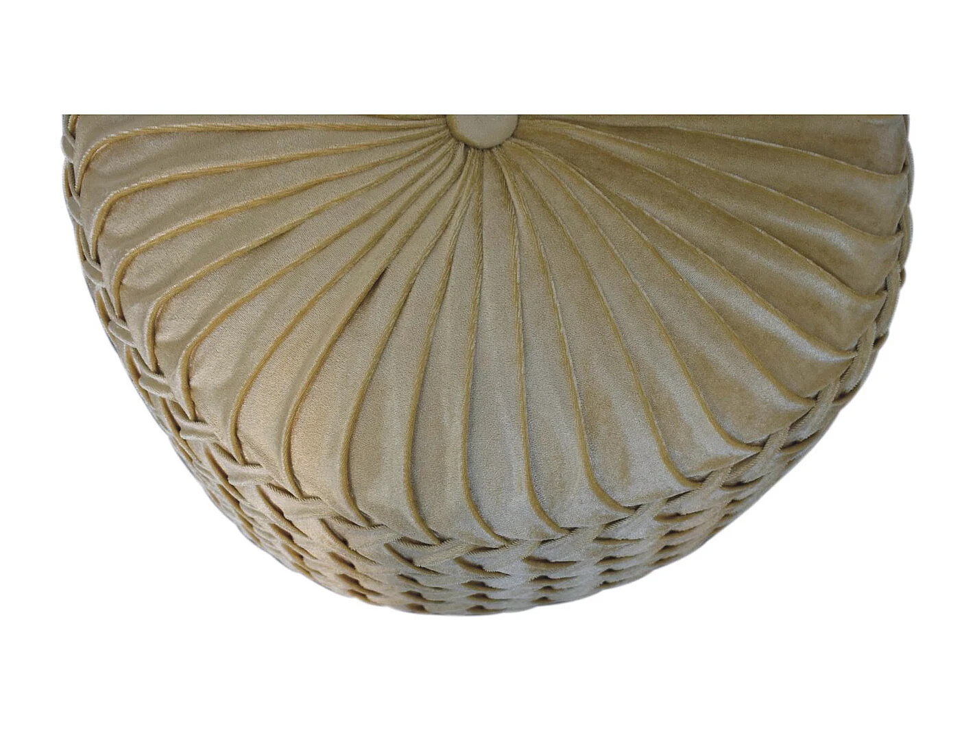 Artisan Furniture Solid Wood Ochre Hart Pouffe