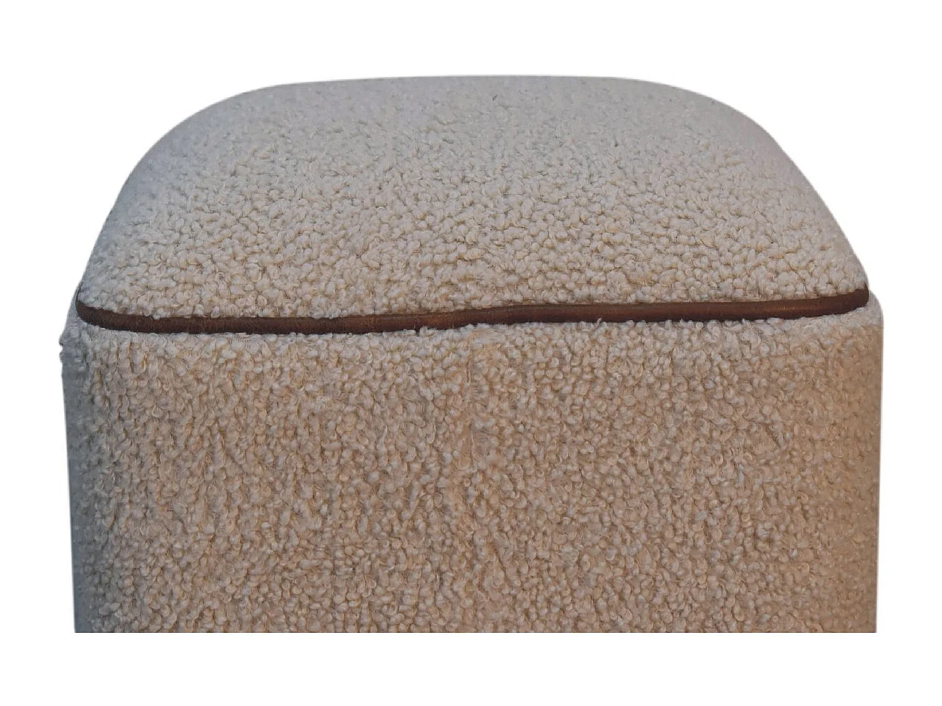 Artisan Furniture Solid Wood Serenity Footstool with Ball Feet