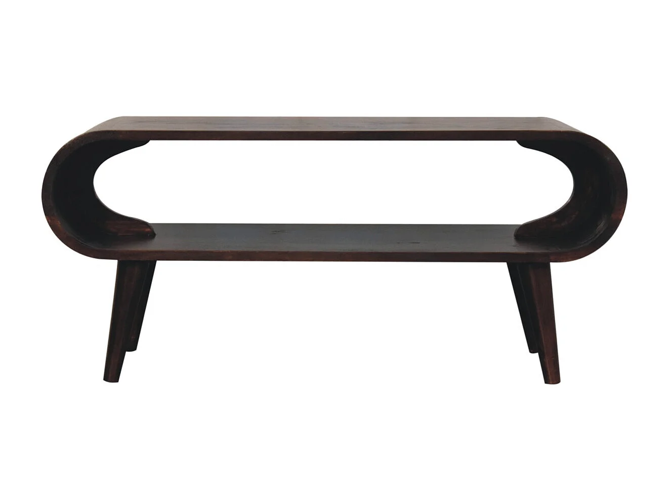 Artisan Furniture Solid Wood Amaya Light Walnut Coffee Table
