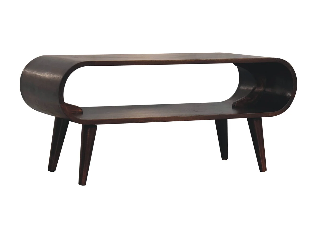 Artisan Furniture Solid Wood Amaya Light Walnut Coffee Table