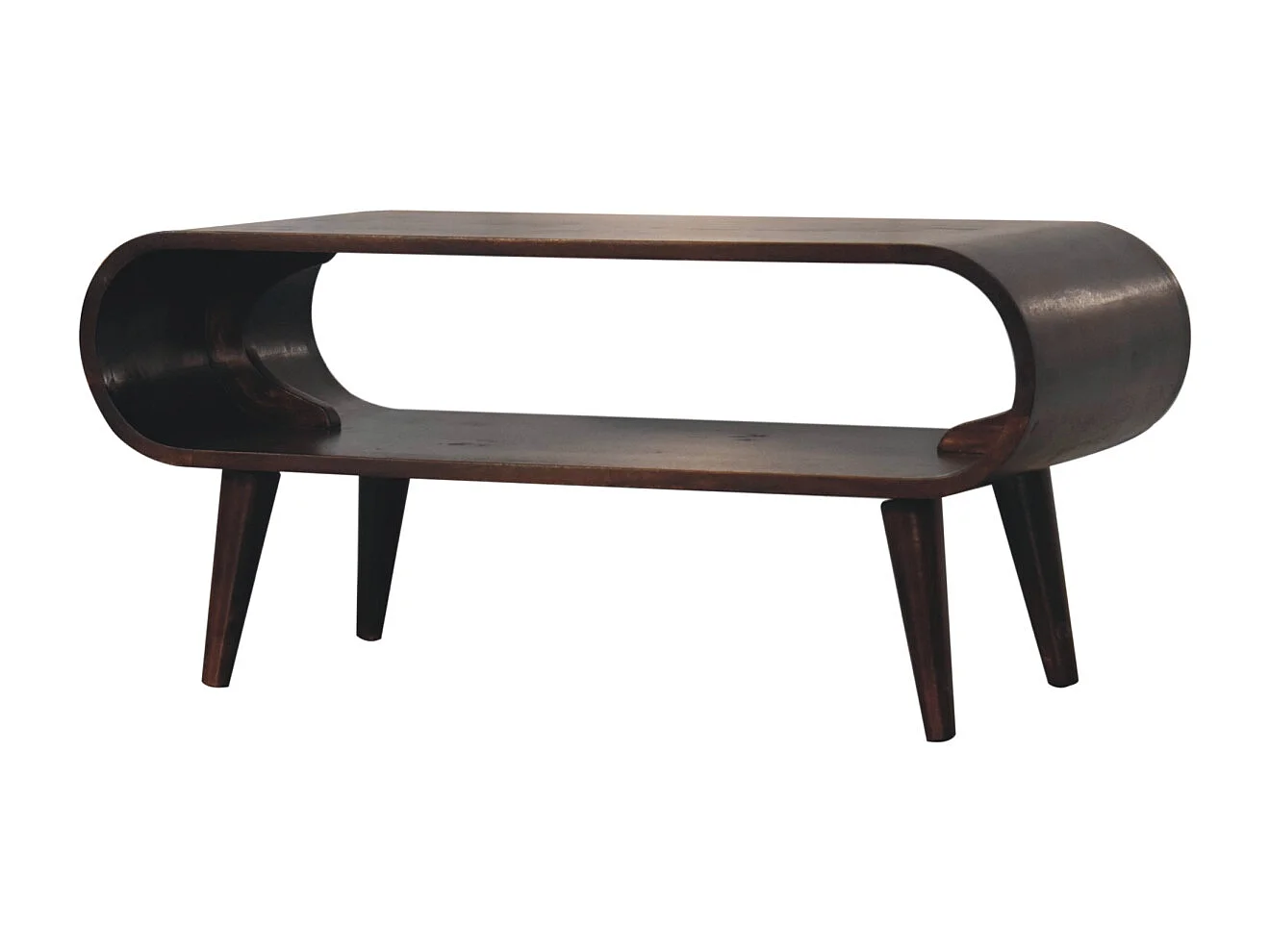Artisan Furniture Solid Wood Amaya Light Walnut Coffee Table