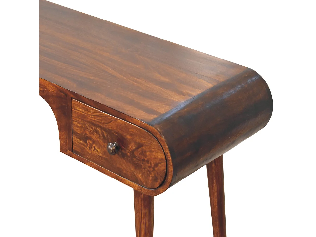 Artisan Furniture Solid Wood Chestnut London Arch Writing Desk