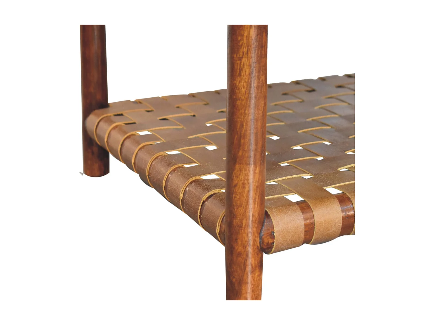 Artisan Furniture Solid Wood Regency Woven Coffee Table with 4 drawers