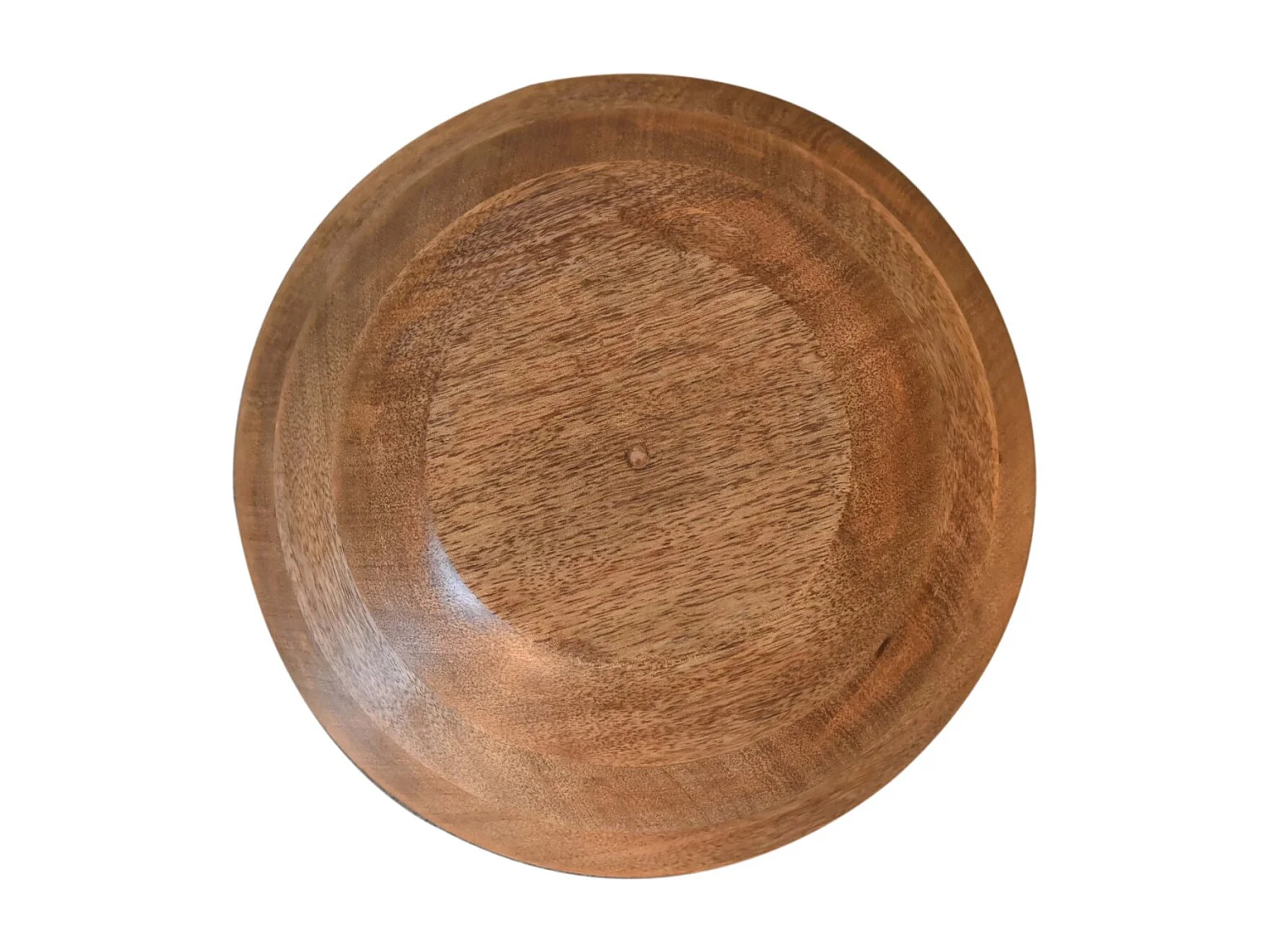 Artisan Furniture Solid Wood Blue and White Bowl Set of 2