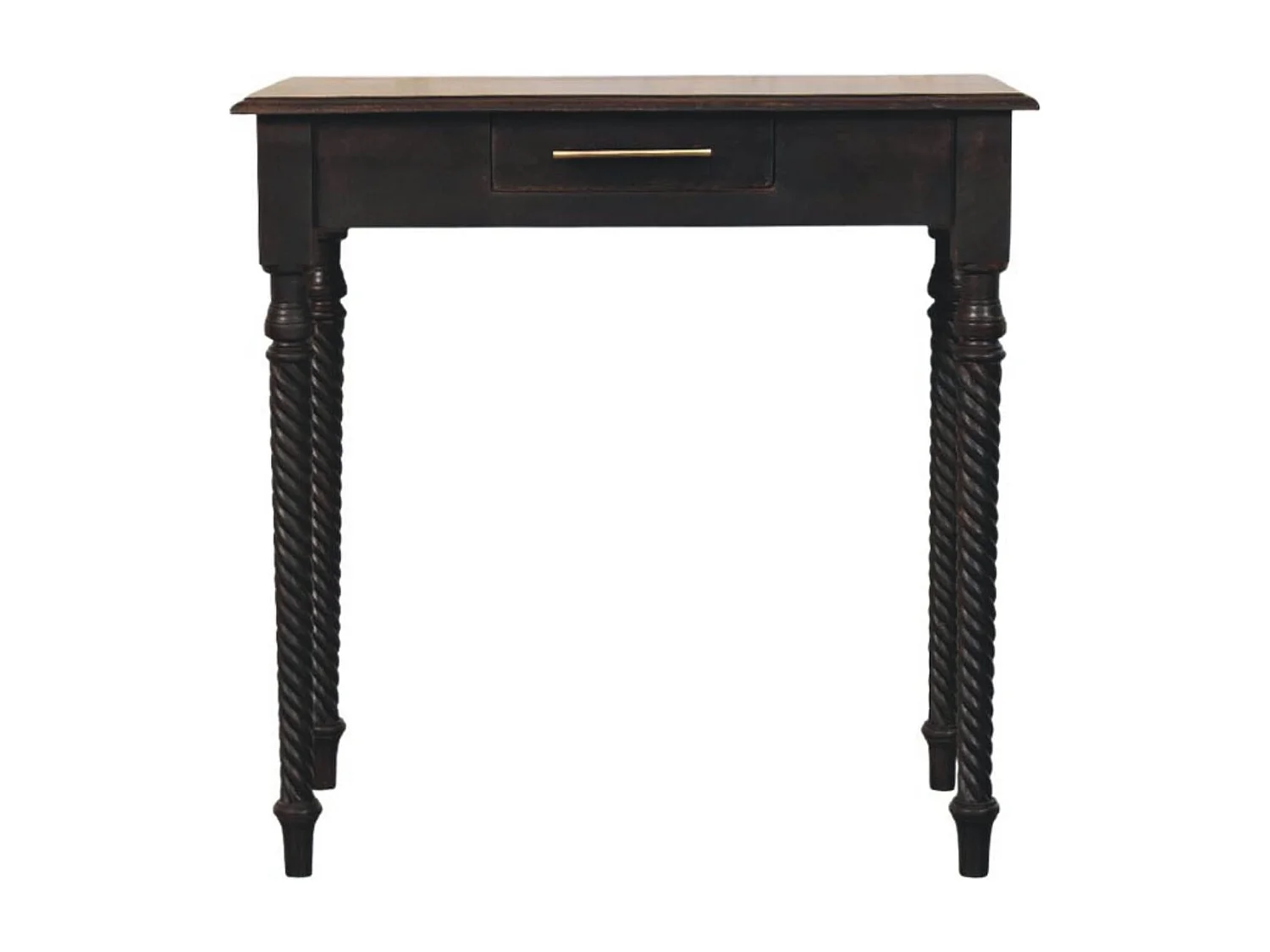 Artisan Furniture Solid Wood Cordelier Turned-Leg Writing Desk