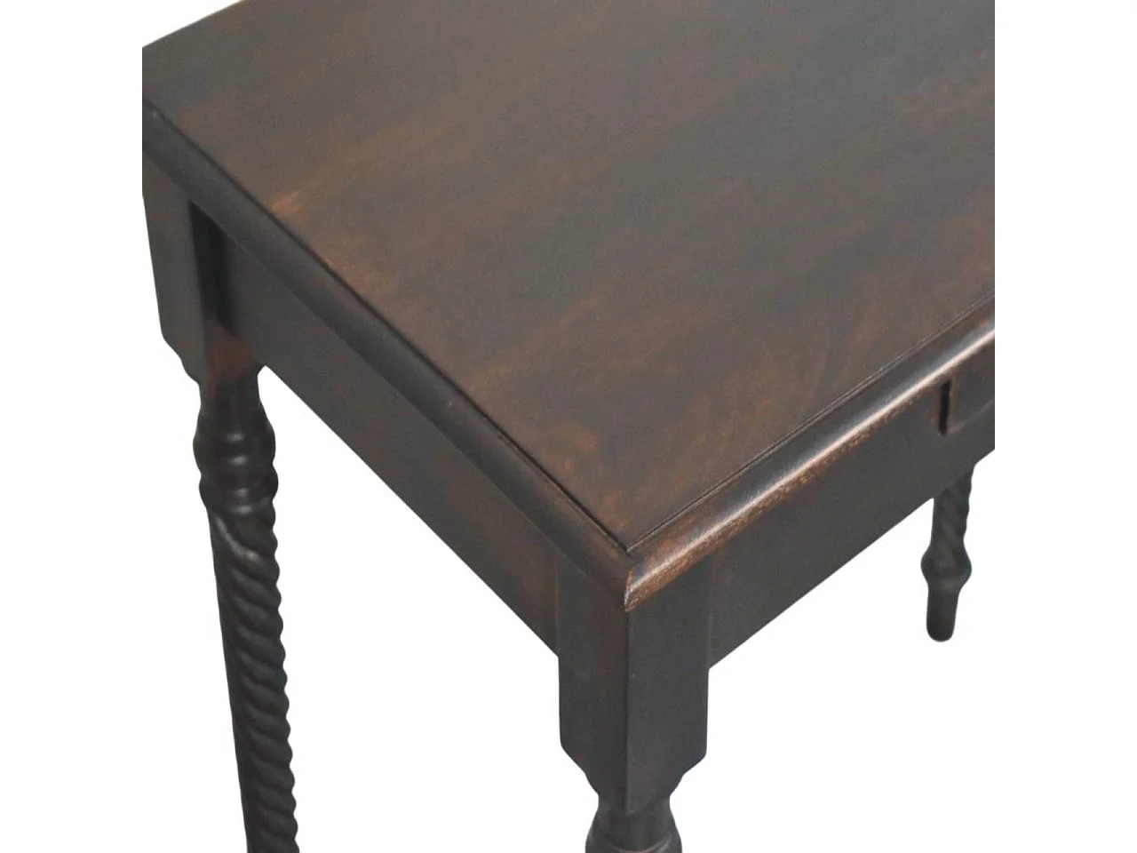 Artisan Furniture Solid Wood Cordelier Turned-Leg Writing Desk