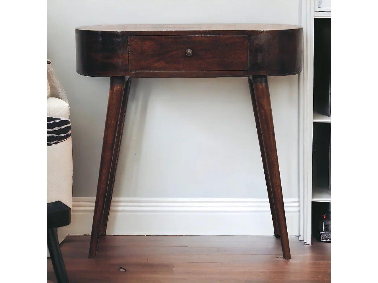 Artisan Furniture Solid Wood Albion Light Walnut Console Table
