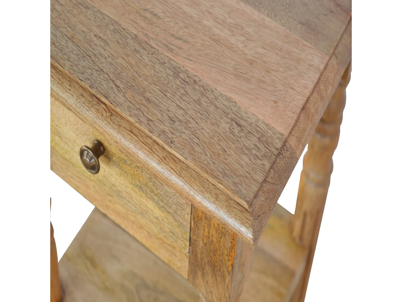 Artisan Furniture Solid Wood Turned Leg Telephone Table