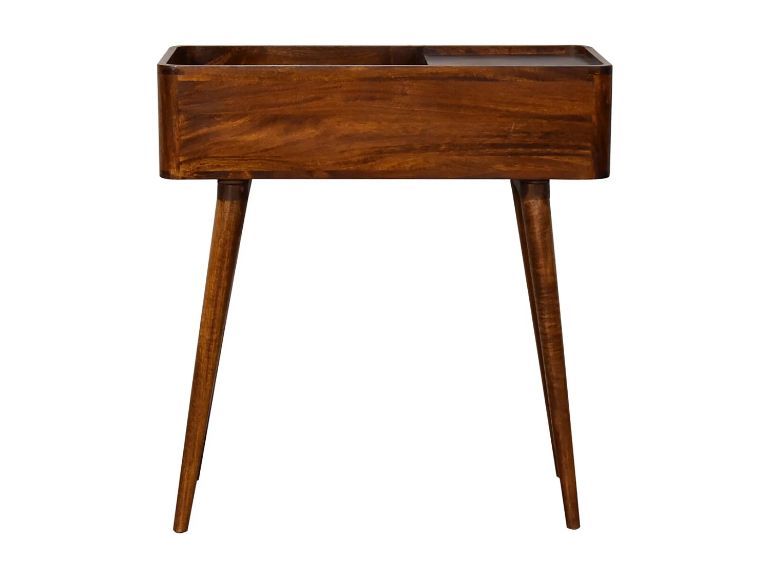 Artisan Furniture Solid Wood Open-top Chestnut Console
