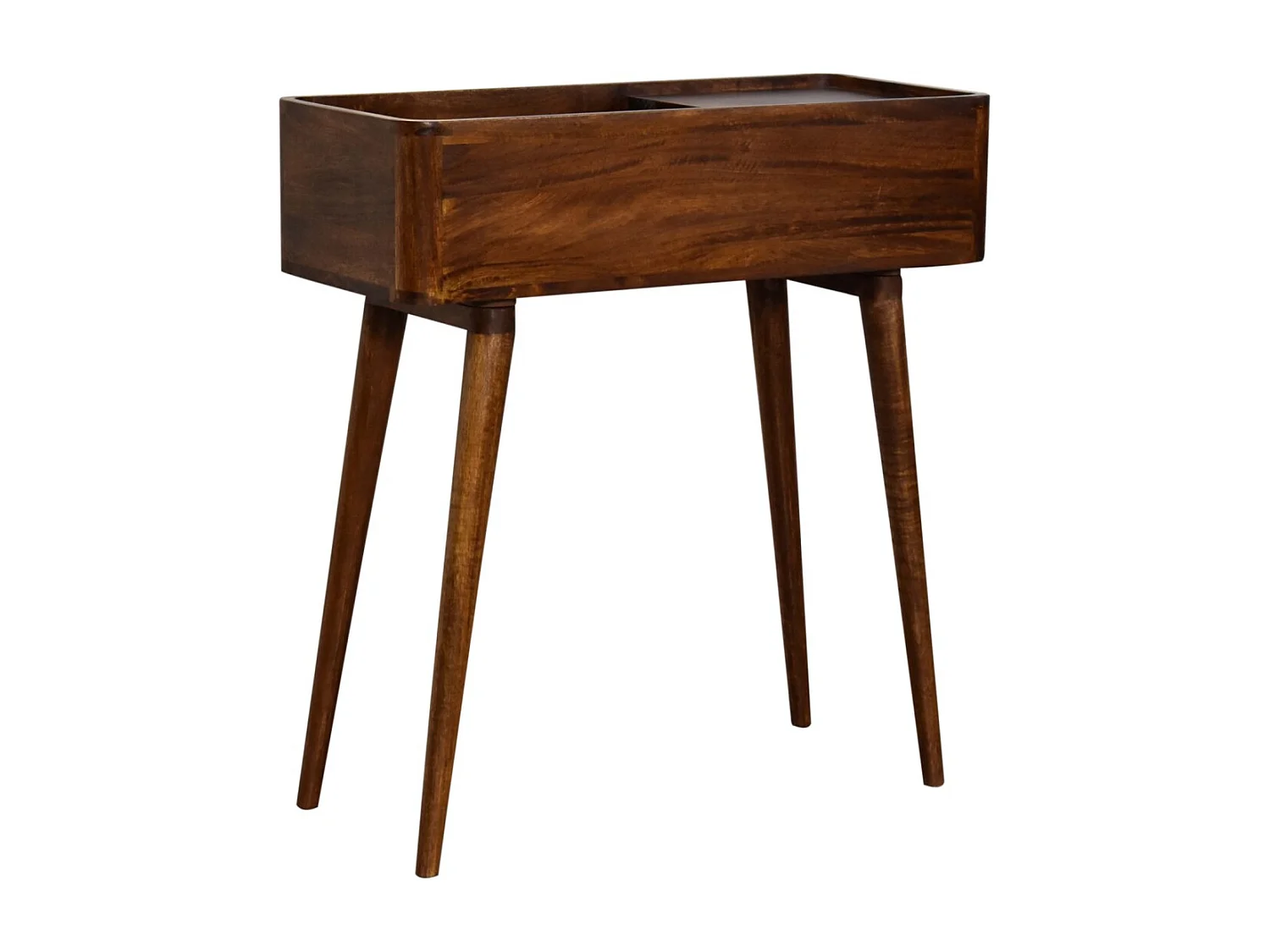 Artisan Furniture Solid Wood Open-top Chestnut Console