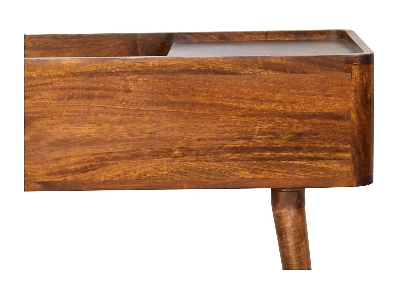 Artisan Furniture Solid Wood Open-top Chestnut Console