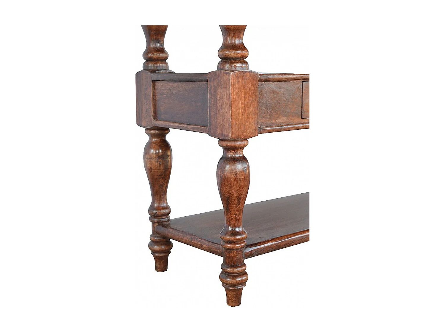 Artisan Furniture Solid Wood Solid Wood Turned Leg Console Table