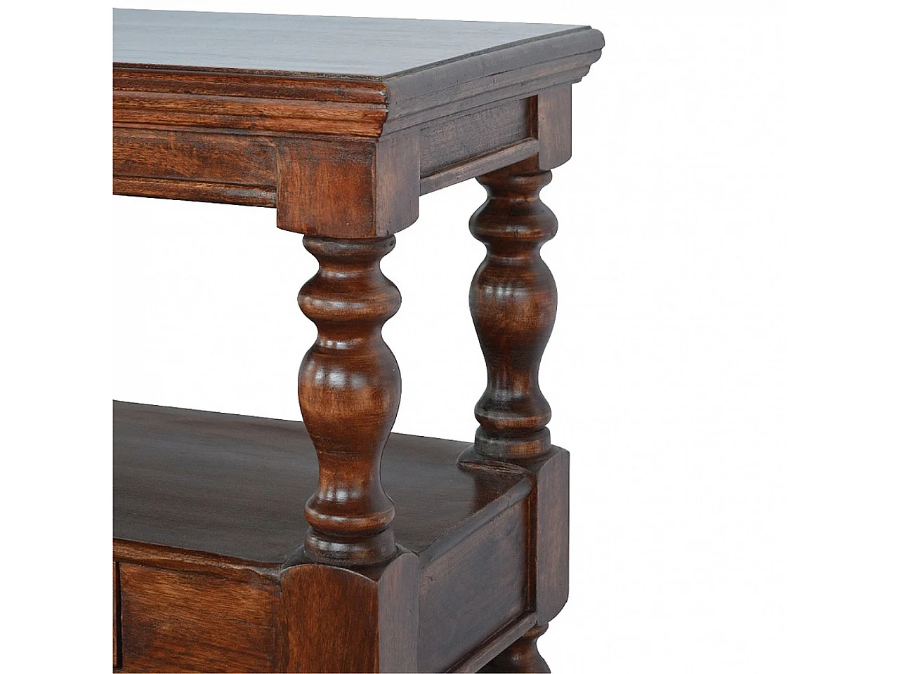 Artisan Furniture Solid Wood Solid Wood Turned Leg Console Table