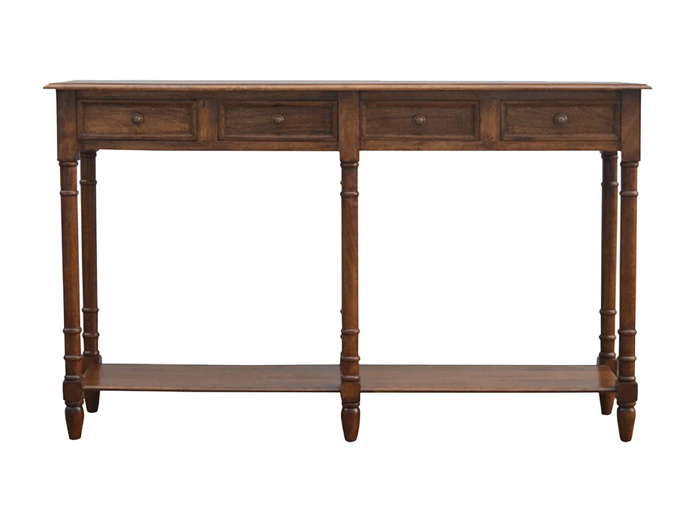 Artisan Furniture Solid Wood 4 Drawer Hallway Console Table