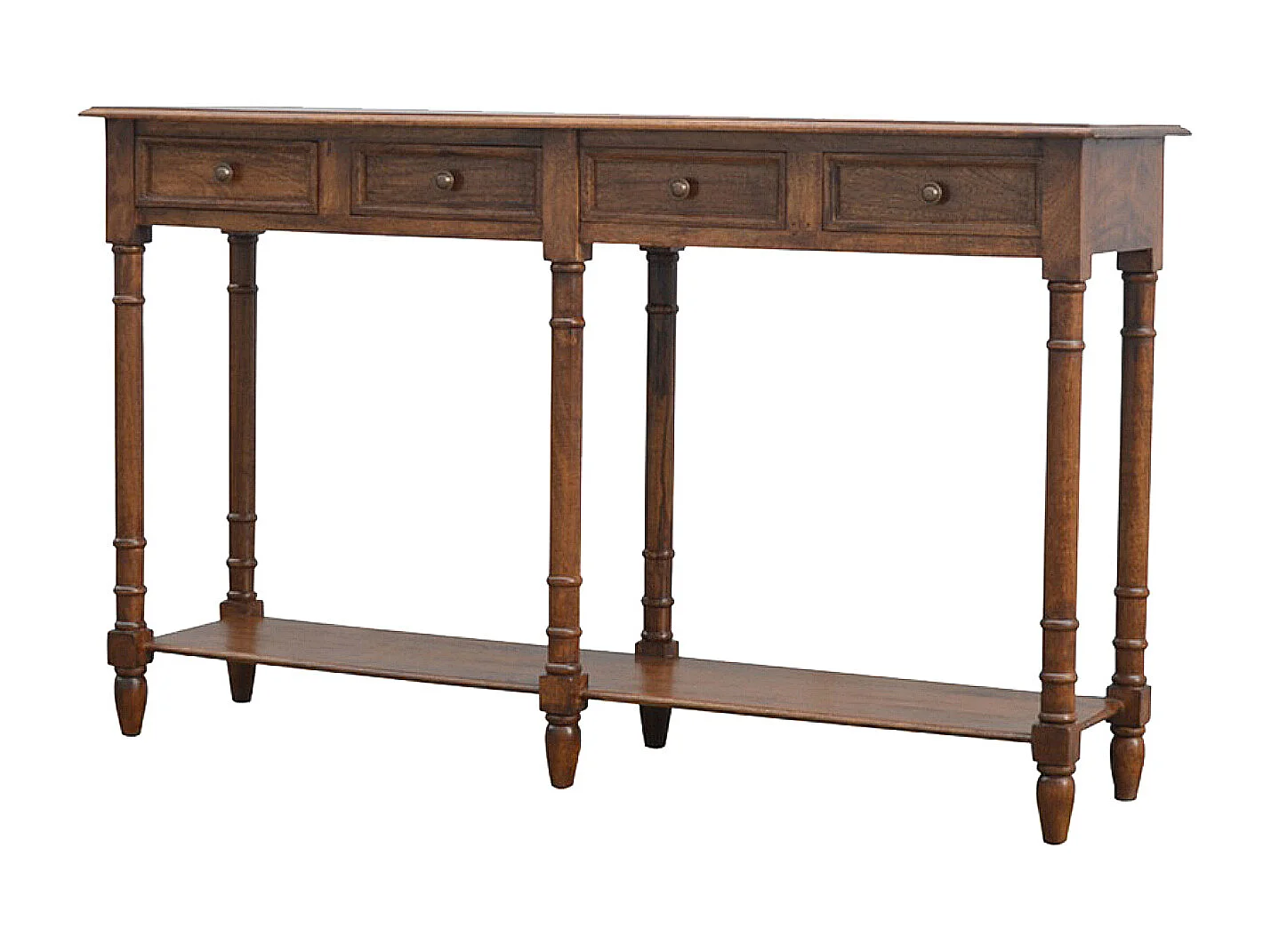 Artisan Furniture Solid Wood 4 Drawer Hallway Console Table