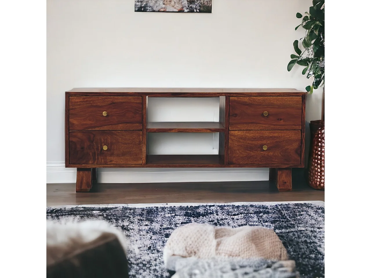 Artisan Furniture Solid Wood Tula Media Unit