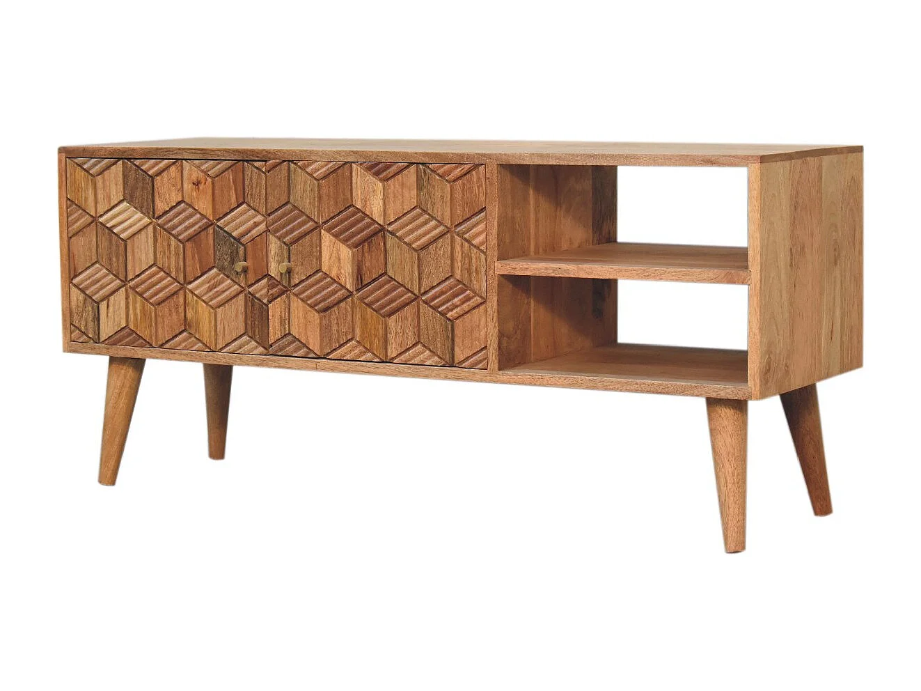 Artisan Furniture Solid Wood Cubana Media Unit