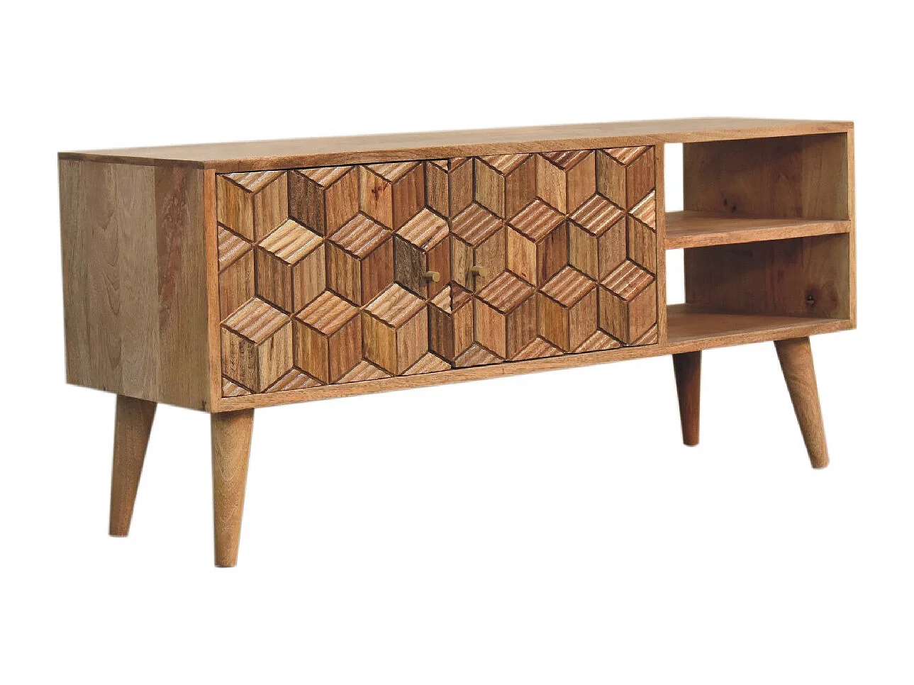 Artisan Furniture Solid Wood Cubana Media Unit