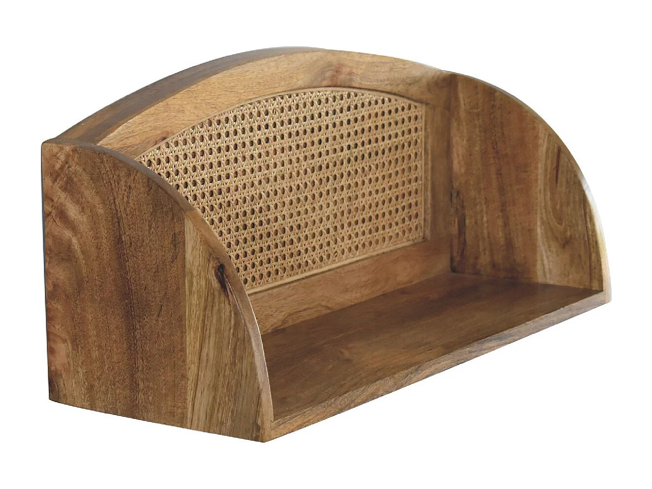 Artisan Furniture Solid Wood Larissa Open Wall Mounted Shelf