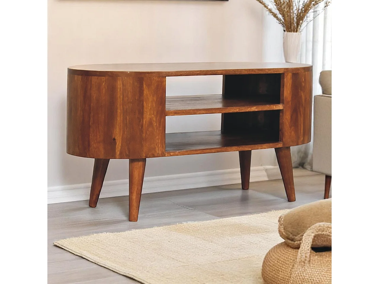 Artisan Furniture Solid Wood Cortez Chestnut Media Unit
