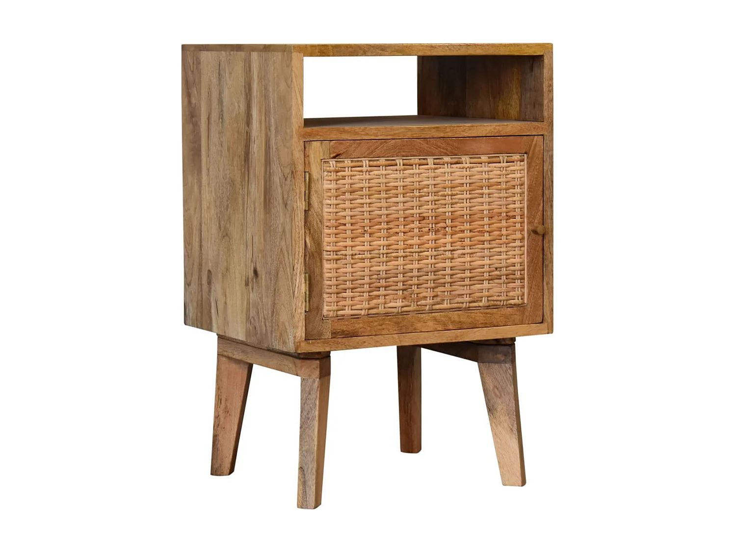 Artisan Furniture Solid Wood Knit Door Bedside