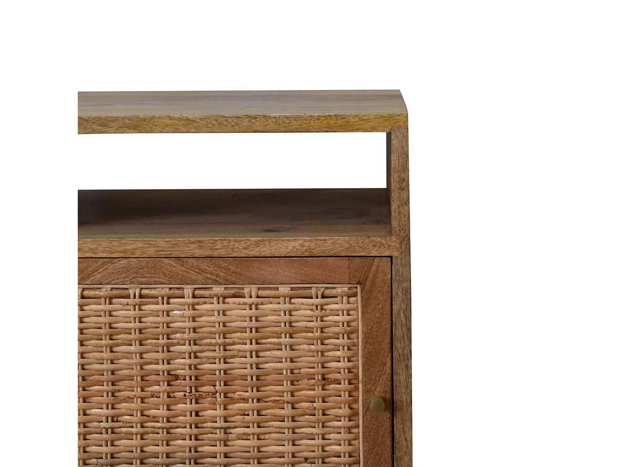 Artisan Furniture Solid Wood Knit Door Bedside