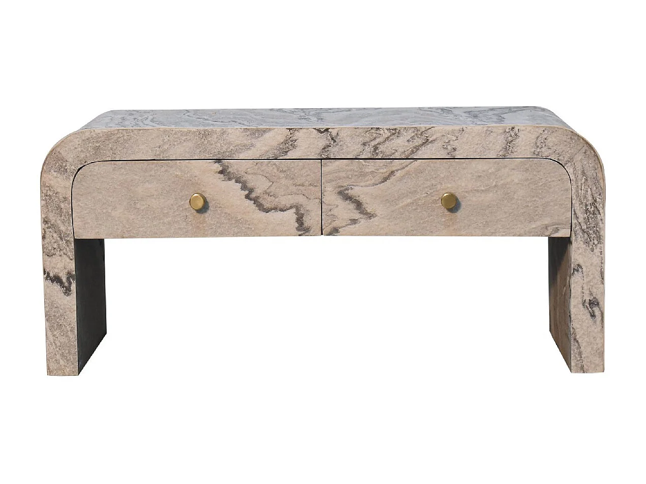 Artisan Furniture Solid Wood Nouveau Media Unit