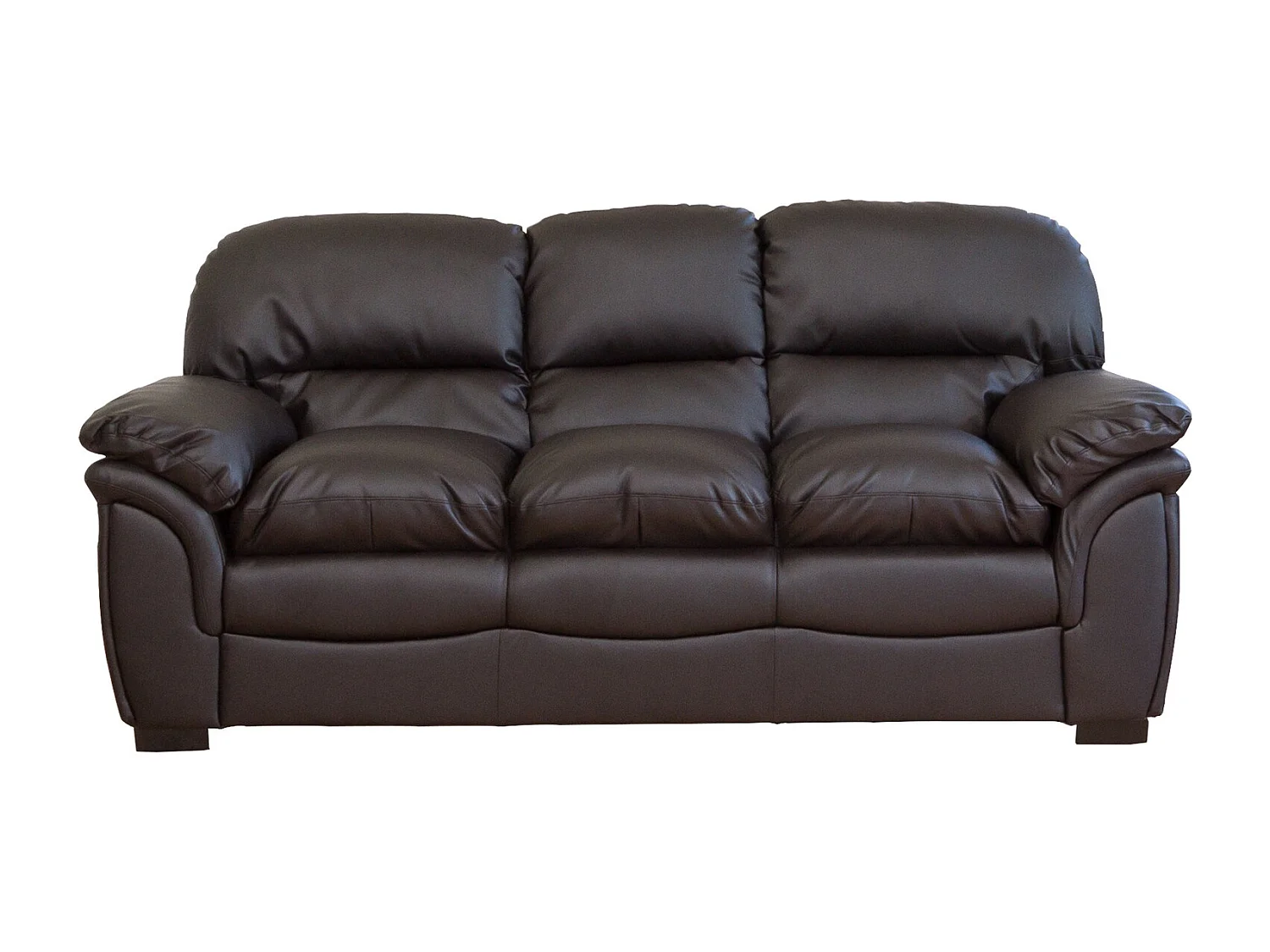 Leverton 3 Seat Leather Sofa
