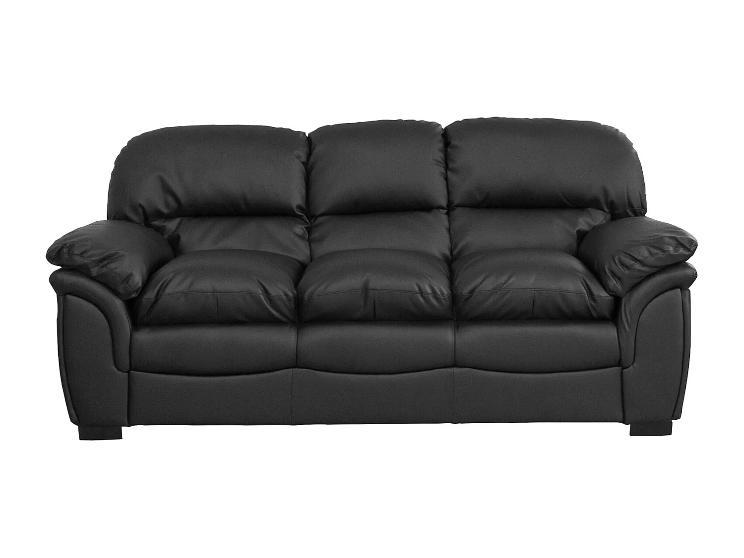 Leverton 3 Seat Leather Sofa