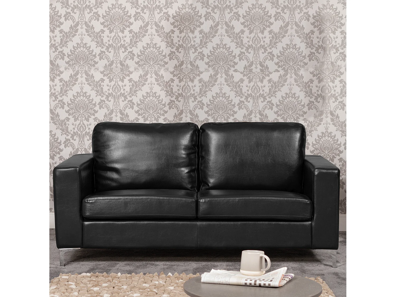 Woodleigh 3 Seat Leather Sofa