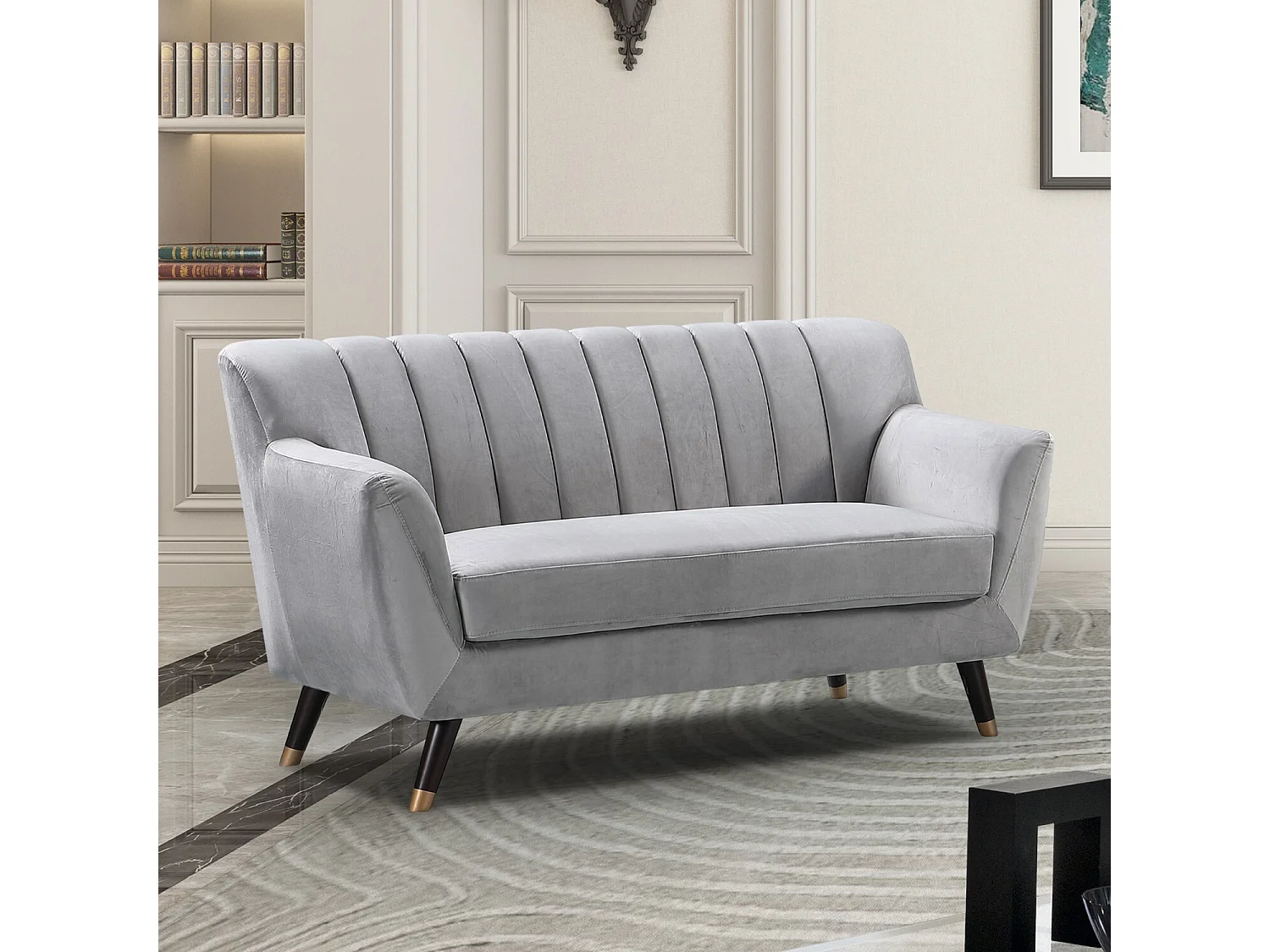 Morgan 2 Seat Velvet Sofa