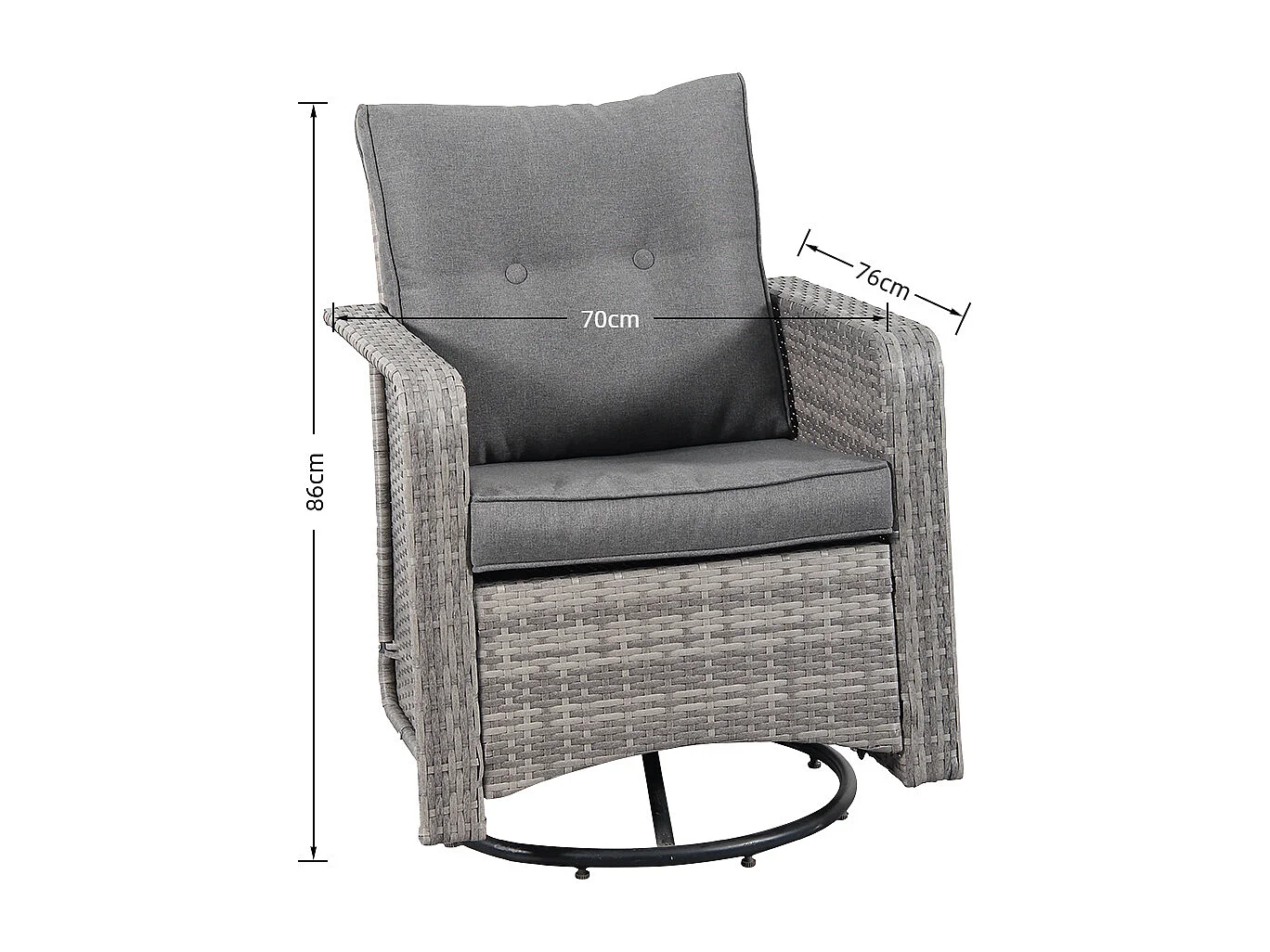 The Leigh 4 Seat Rattan Sofa Lounge Set