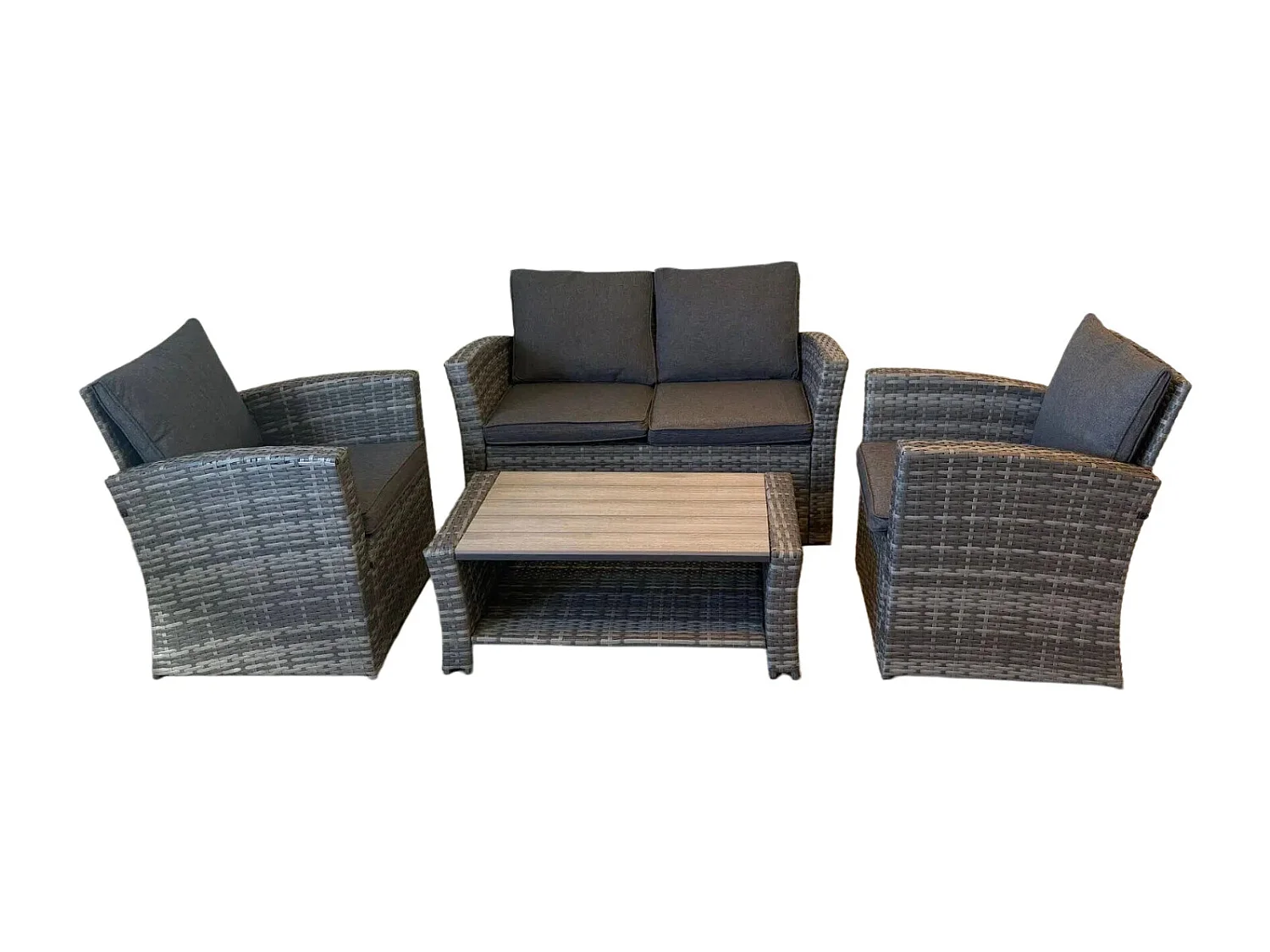 The Wilmslow 4 Seat Rattan Sofa Lounge Set