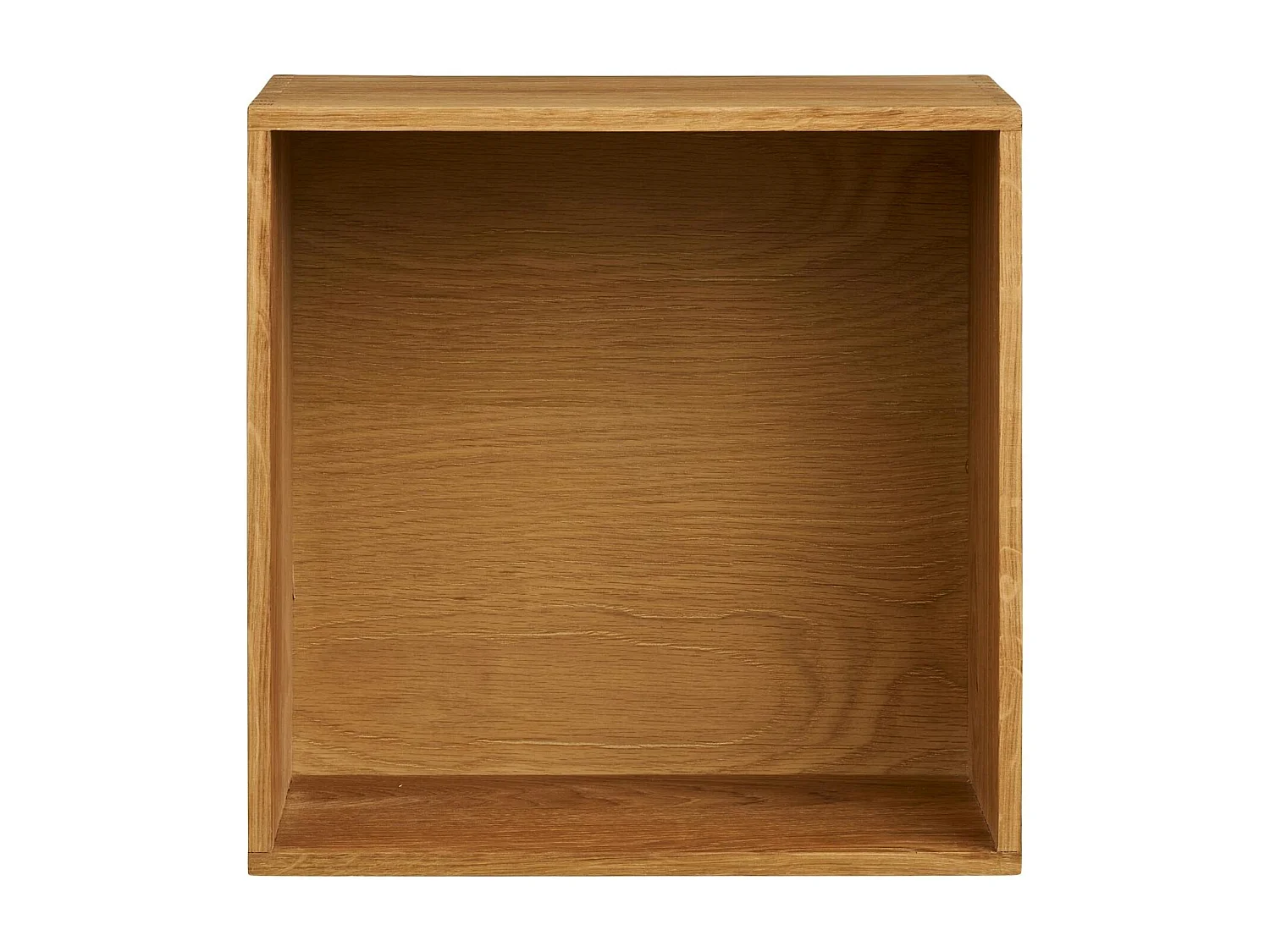 Etagère cube murale en bois de chêne 30 cm VARDE