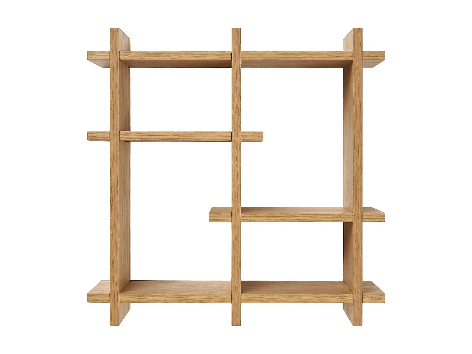 Etagère murale carrée design déstructuré 40 cm AMSTERDAM