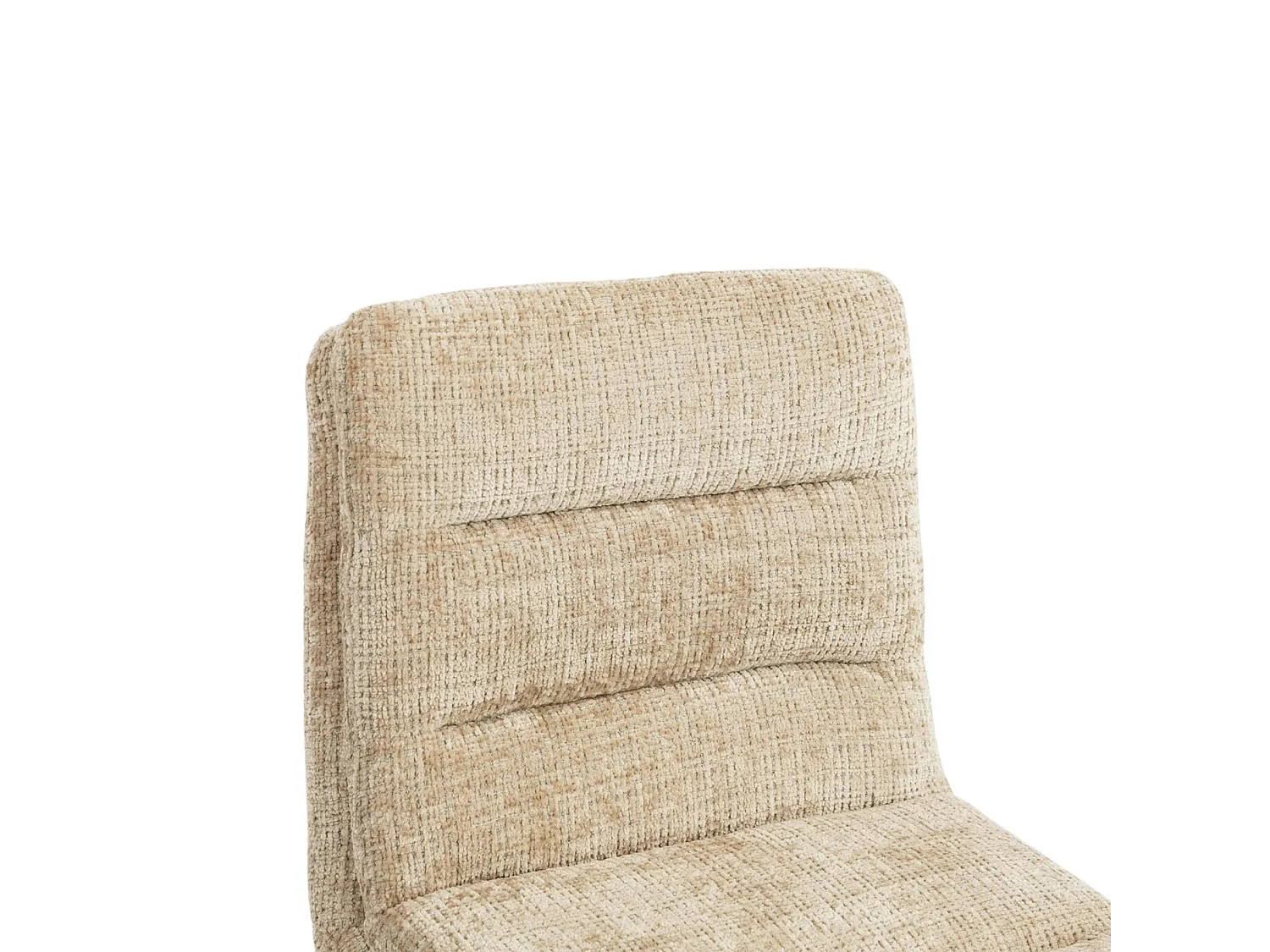 Chaise de bar beige réglable en hauteur (x2) PALERME