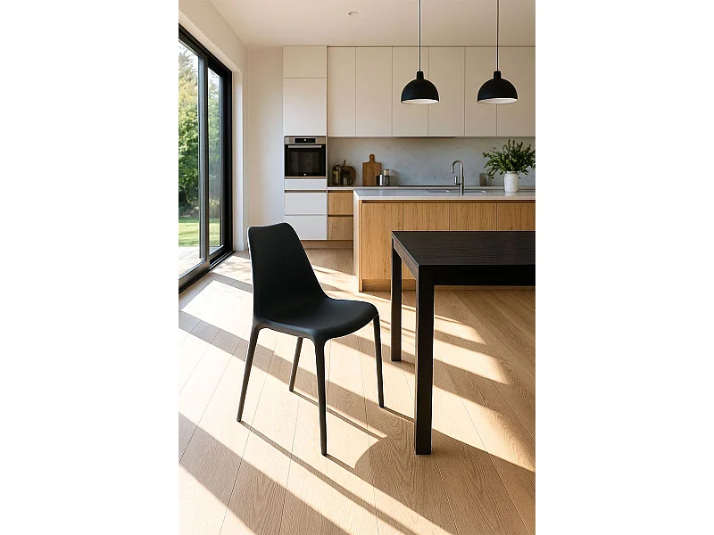 Sillas Jardín - Silla Synk Polipropileno - Negro