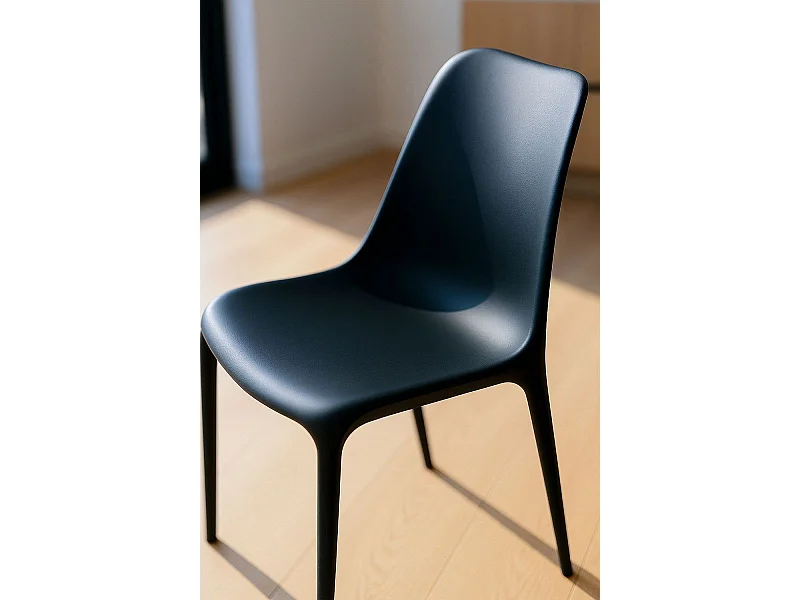 Sillas Jardín - Silla Synk Polipropileno - Negro