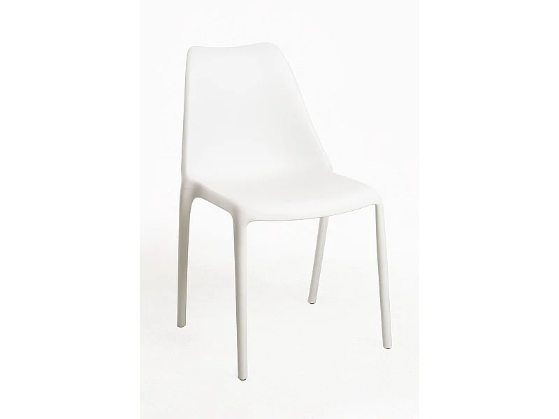 Sillas Jardín - Silla Synk Polipropileno - Blanco
