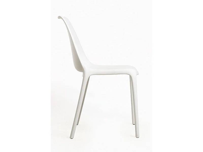 Sillas Jardín - Silla Synk Polipropileno - Blanco