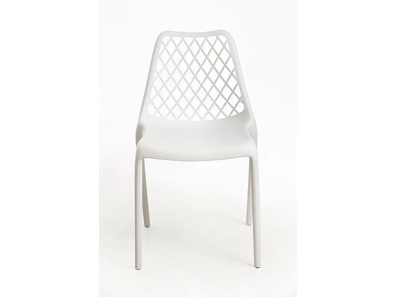 Sillas Jardín - Silla Mima Polipropileno - Blanco