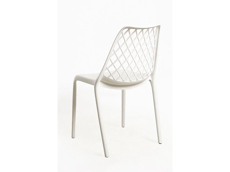 Sillas Jardín - Silla Mima Polipropileno - Blanco