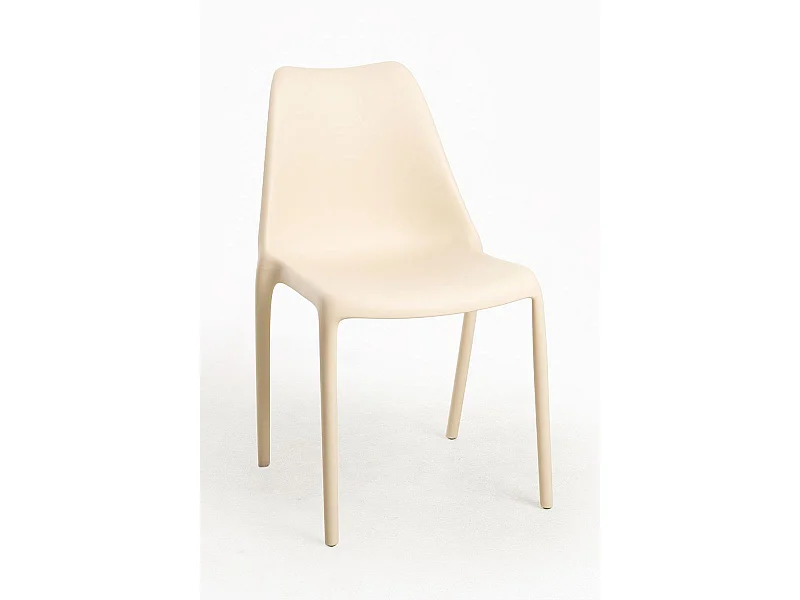 Sillas Jardín - Silla Synk Polipropileno - Beige