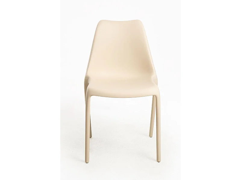 Sillas Jardín - Silla Synk Polipropileno - Beige