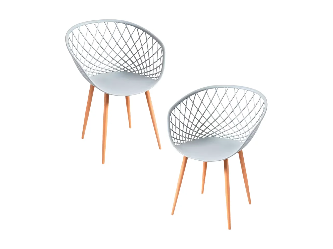 Packs Sillas Comedor - Pack 2 Sillas Vera - Gris