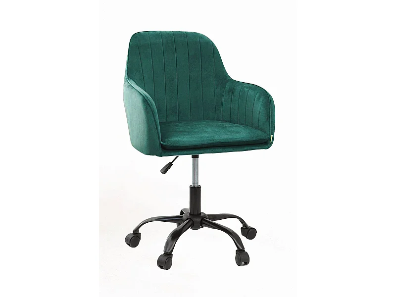 Silla de Escritorio sin brazos Black Chic Office - Diseño innovador - Ideal para Estudio y Oficinas