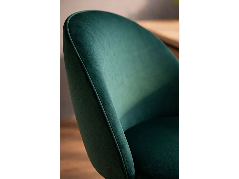 Silla de Escritorio sin brazos Black Vint Office - Diseño innovador - Ideal para Estudio y Oficinas