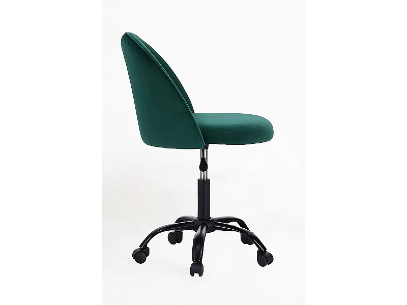 Silla de Escritorio sin brazos Black Vint Office - Diseño innovador - Ideal para Estudio y Oficinas