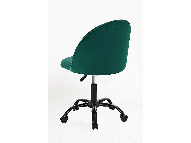 Silla de Escritorio sin brazos Black Vint Office - Diseño innovador - Ideal para Estudio y Oficinas